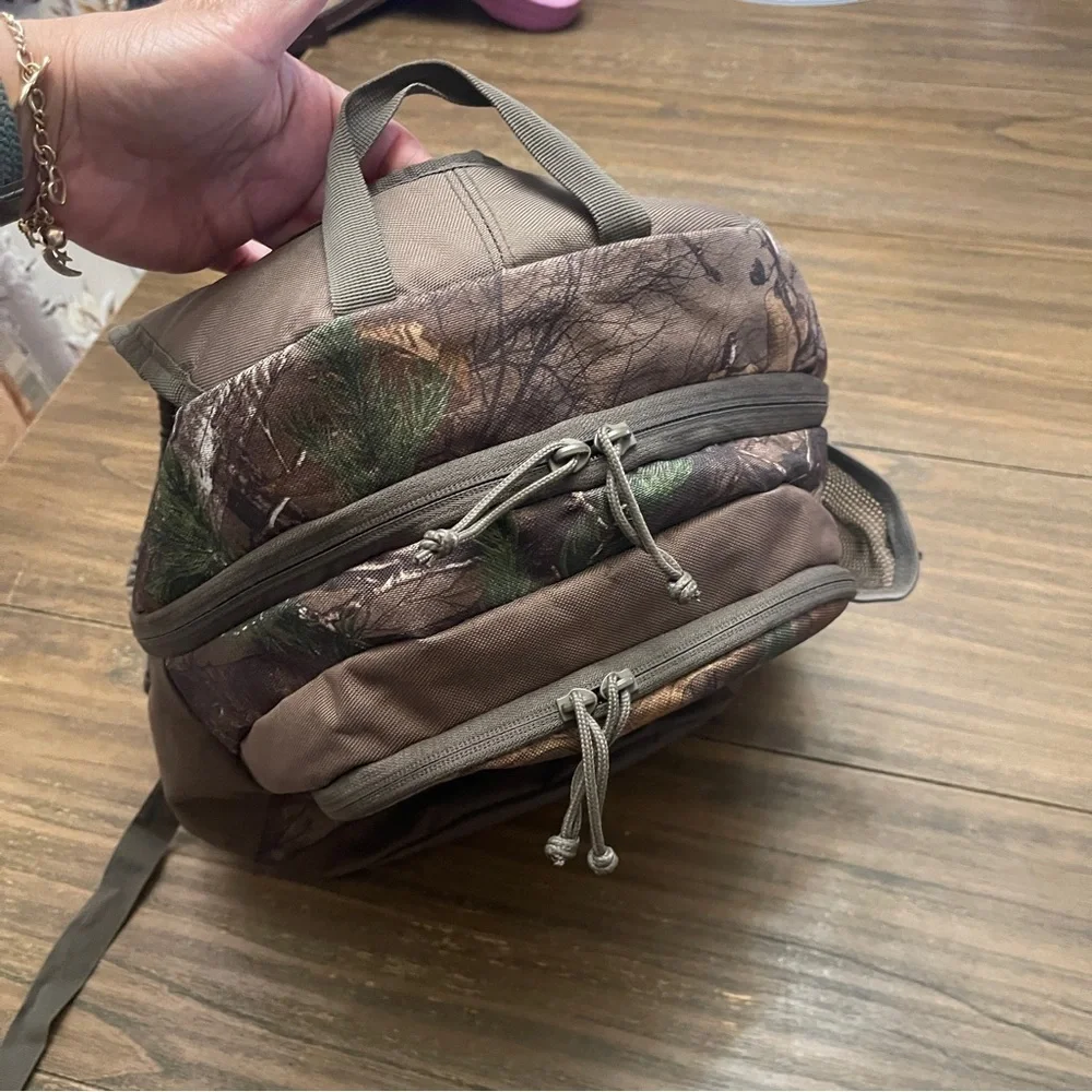 Game Winner Brown Camouflage 12” Camping Hiking Hunting School Backpack